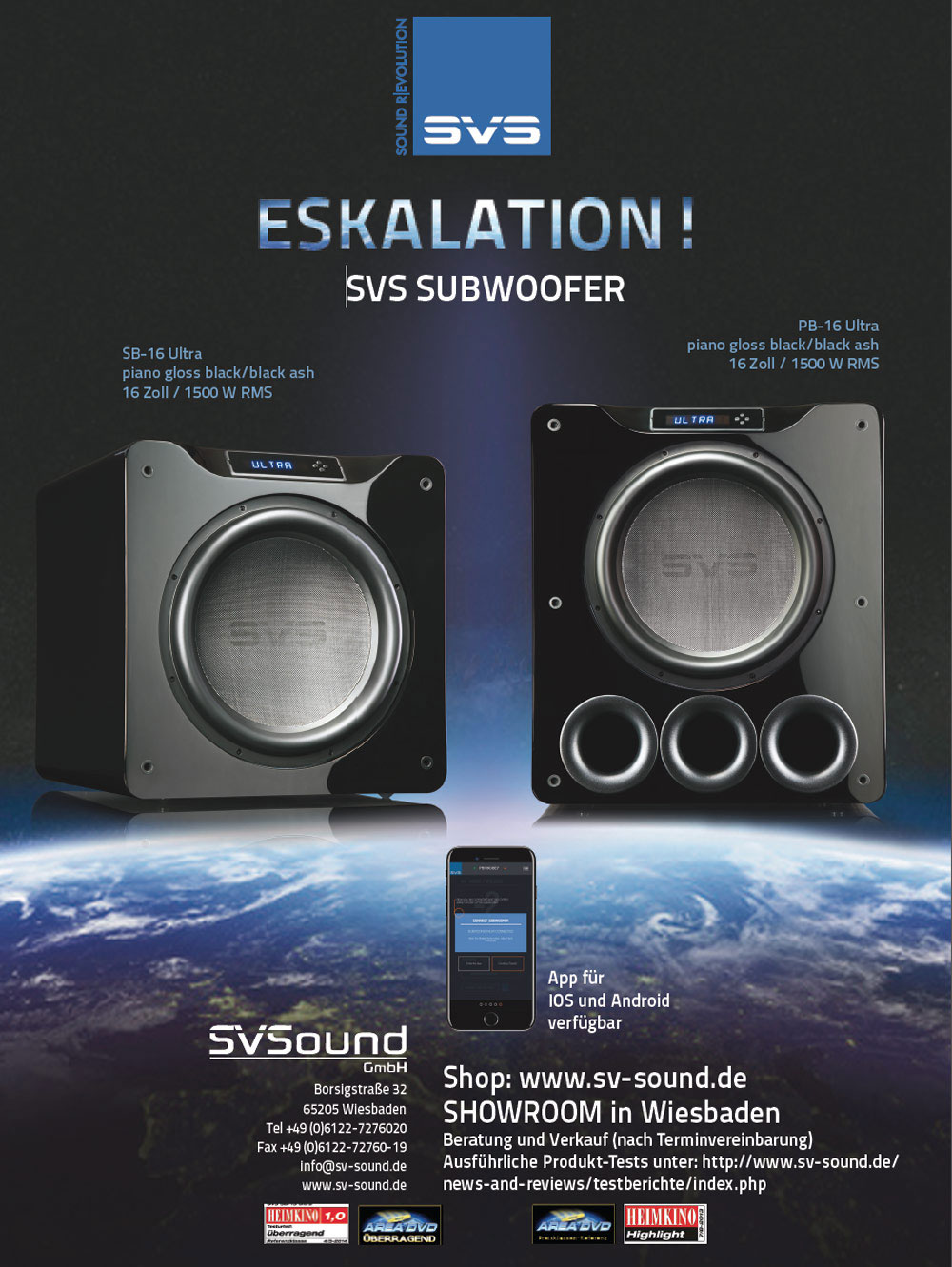 Anzeige SVSound Eskalation