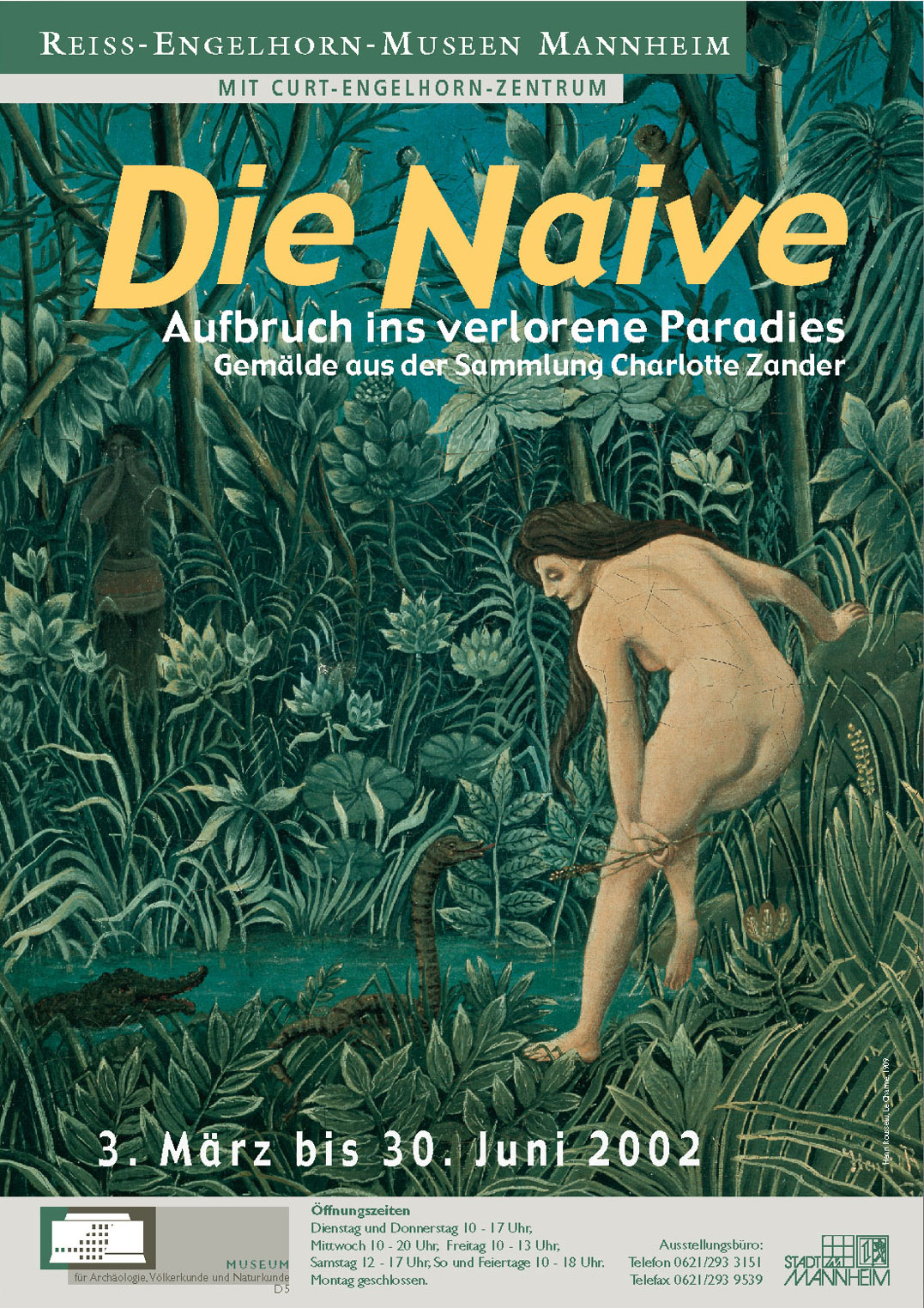 Ausstellungsplakat Die Naive